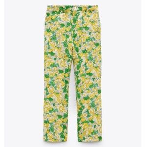 Zara - Floral patterned pants